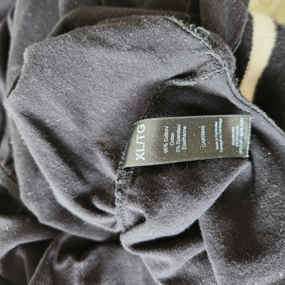 Paisley Sky 95% Cotton XL Maternity Tank Top - Picture 6 of 6